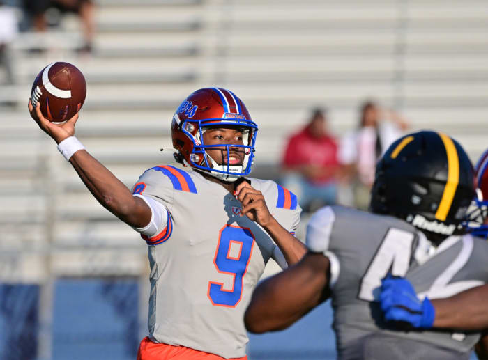 East St Louis St Frances Academy Illinois Maryland football 9-2-23 Tim Vizer 23629